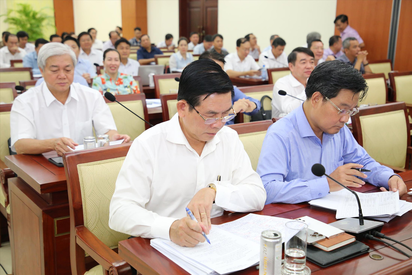 Đội ngũ cán bộ TPHCM được đánh giá đã bắt nhịp với sự tăng tốc, phát triển của thành phố. Ảnh: NGÔ TÙNG Đội ngũ cán bộ TPHCM được đánh giá đã bắt nhịp với sự tăng tốc, phát triển của thành phố. Ảnh: NGÔ TÙNG