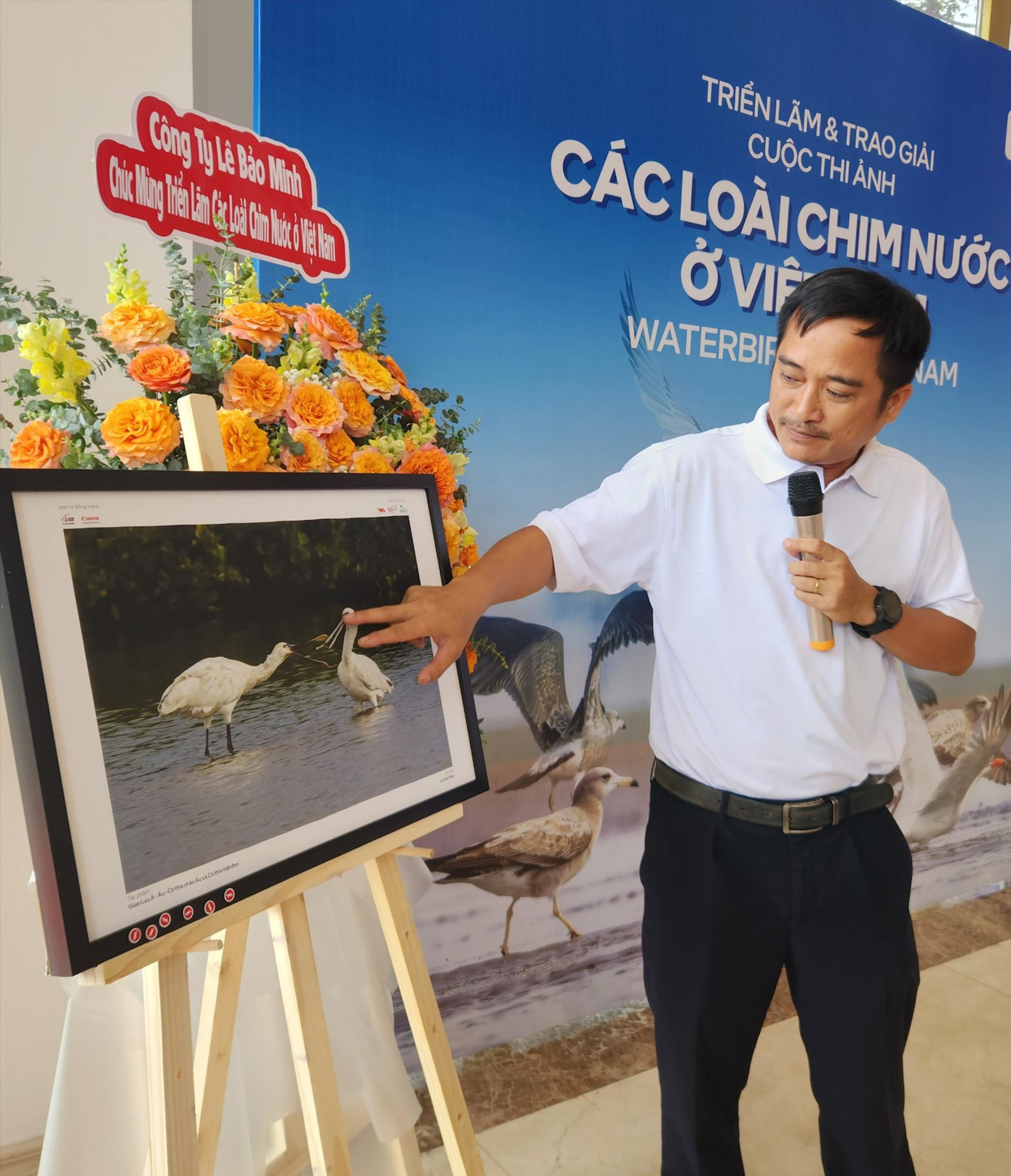 Trưởng BTC cuộc thi Nguyễn Hoài Bảo nói về sự độc đáo của bức ảnh giành giải Nhất