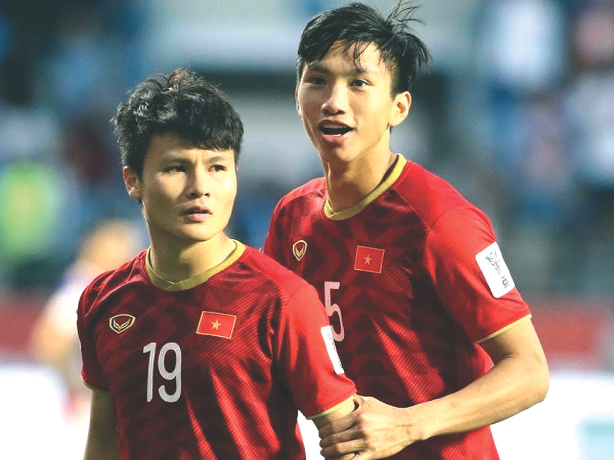 Quang Hải và Đoàn Văn Hậu là những tài năng của bóng đá Việt Nam
