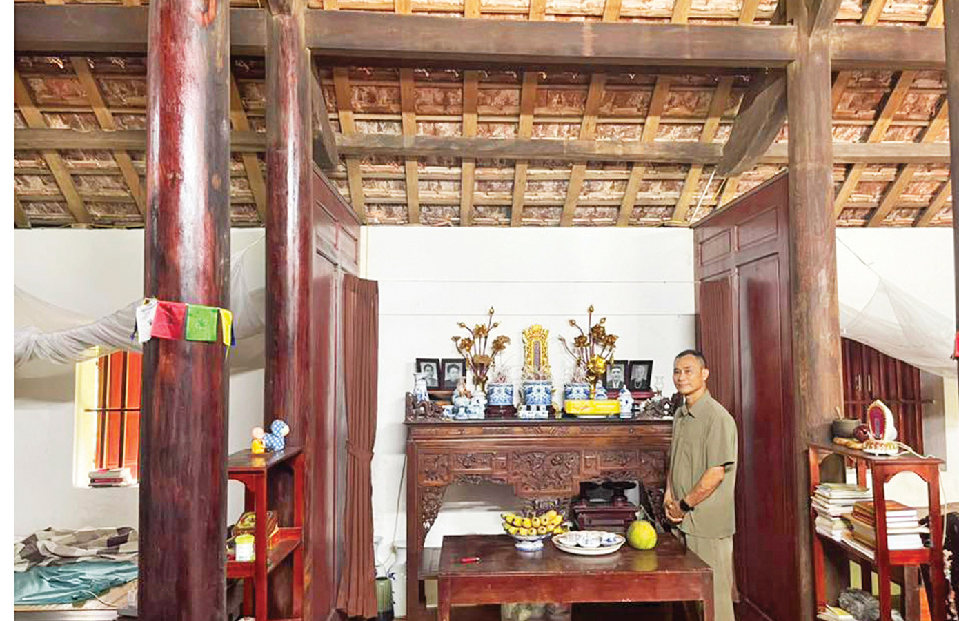 Ngôi nhà cổ nơi nhà báo Dương Xuân Nam sinh ra lớn lên Ảnh: Trần Nguyễn Anh Ngôi nhà cổ nơi nhà báo Dương Xuân Nam sinh ra lớn lên Ảnh: Trần Nguyễn Anh