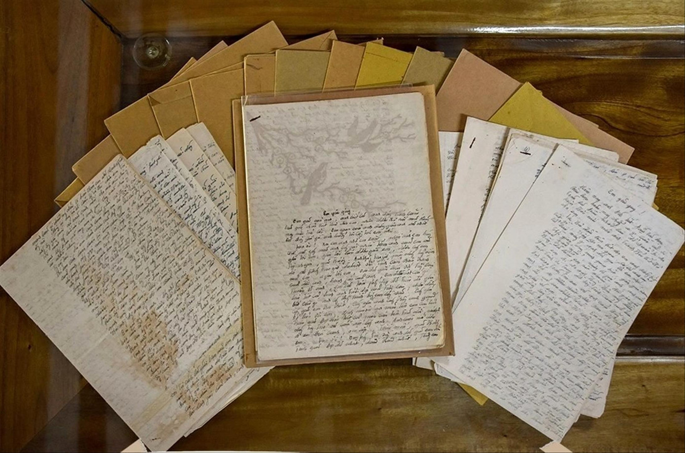 Những cánh thư của liệt sĩ Hoàng Kim Giao Những cánh thư của liệt sĩ Hoàng Kim Giao