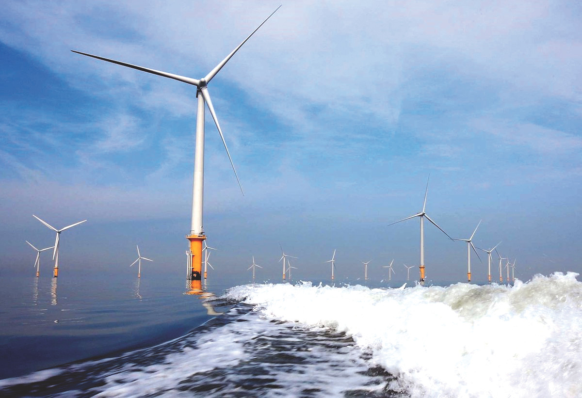 Điện gió ngoài khơi được coi là một trong những giải pháp đột phá để chuyển đổi năng lượng Ảnh: Baochinhphu.vn