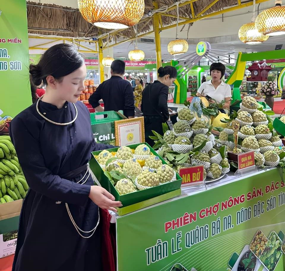 Sản phẩm na rải vụ Chi Lăng Ảnh: DC Sản phẩm na rải vụ Chi Lăng Ảnh: DC