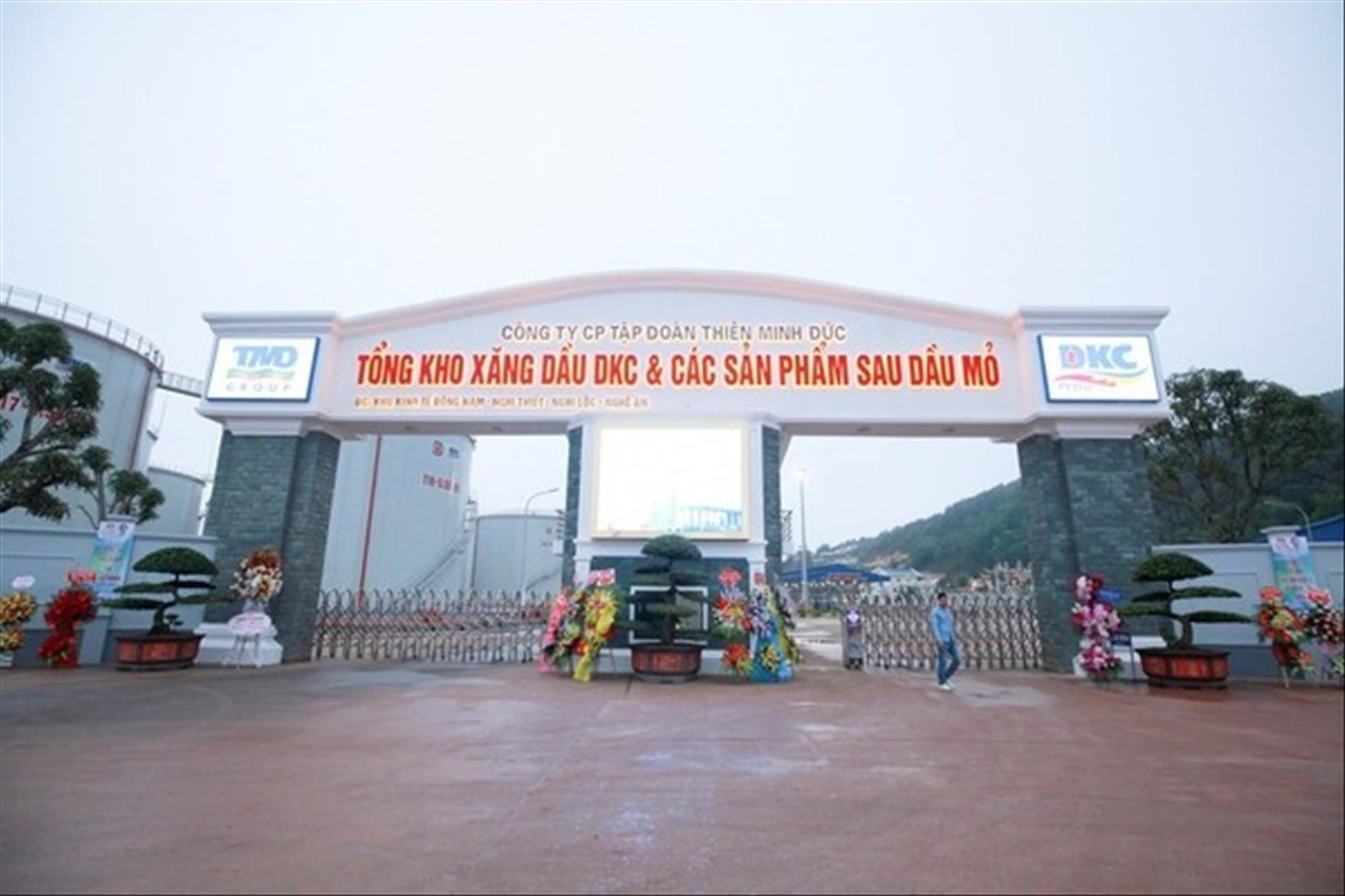 Kho xăng dầu của Tập đoàn Thiên Minh Đức Kho xăng dầu của Tập đoàn Thiên Minh Đức