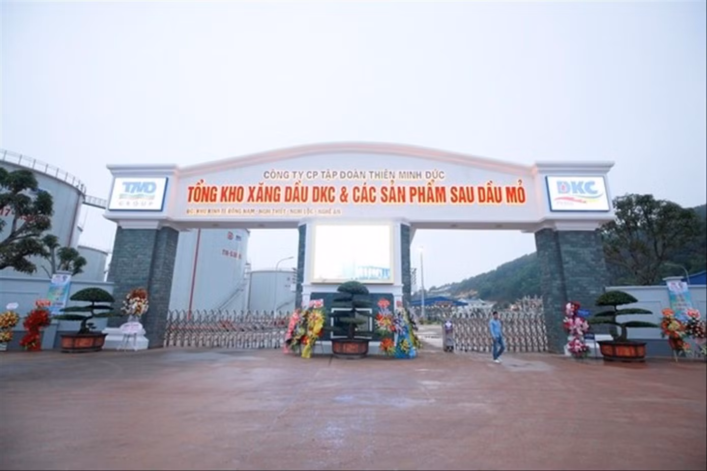 Kho xăng dầu của Tập đoàn Thiên Minh Đức