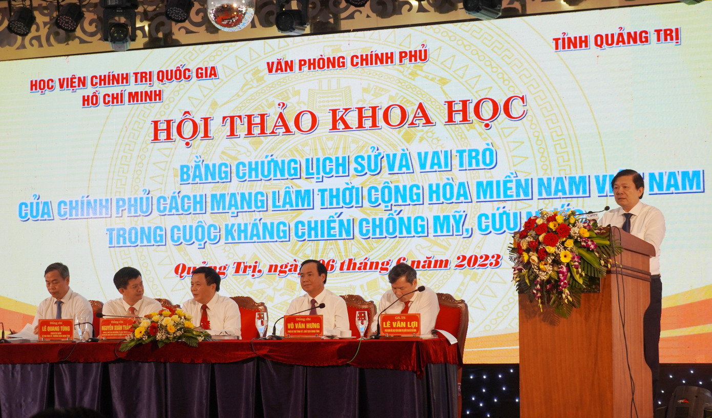 Quang cảnh Hội thảo khoa học.