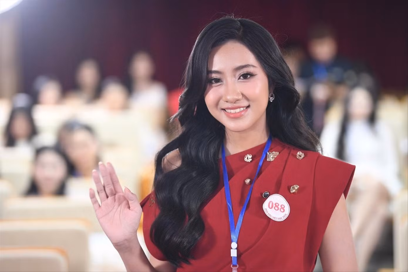 Trúc Linh đã nổi bật ngay từ vòng sơ khảo Hoa hậu Việt Nam 2024.