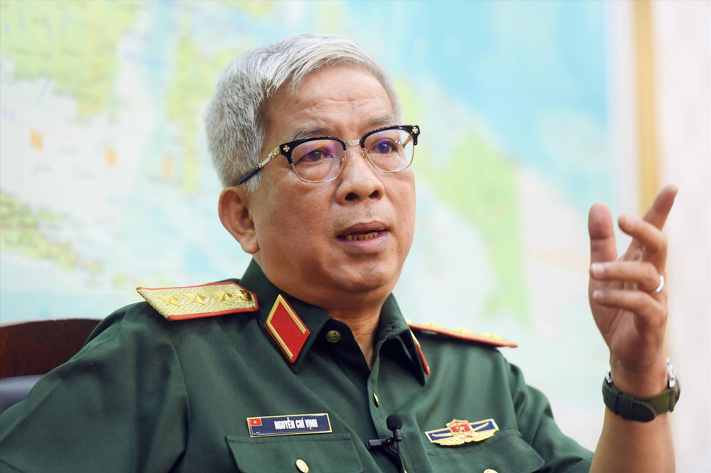 Thượng tướng Nguyễn Chí Vịnh.