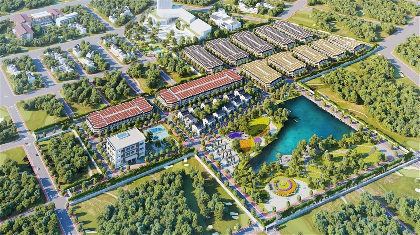 Phối cảnh dự án Khu đô thị Đông Nam Phối cảnh dự án Khu đô thị Đông Nam