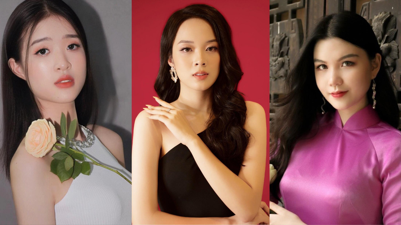 Các thí sinh Hồ Thị Yến Nhi, Trần Gia Hân, Kiều Khánh Hà Vy (từ trái qua) Các thí sinh Hồ Thị Yến Nhi, Trần Gia Hân, Kiều Khánh Hà Vy (từ trái qua)