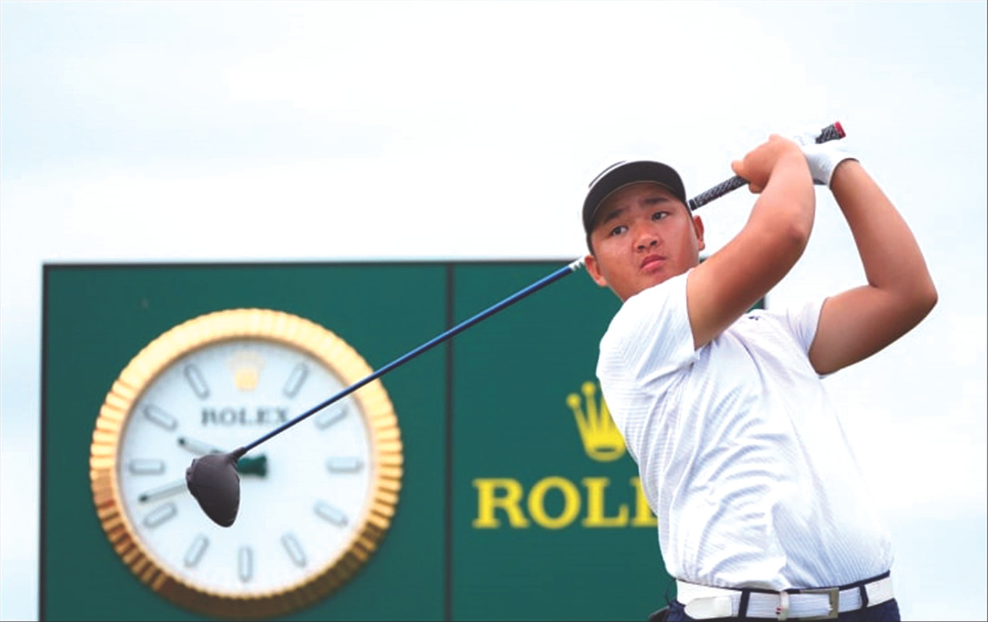 Hình ảnh Anh Minh trên trang chủ Liên đoàn Golf châu Á - Thái Bình Dương (APGC)