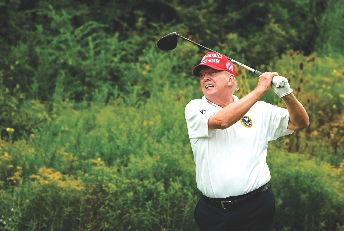 Golf là một phần không thể thiếu trong cuộc sống của ông Trump. Ảnh: Getty Images Golf là một phần không thể thiếu trong cuộc sống của ông Trump. Ảnh: Getty Images