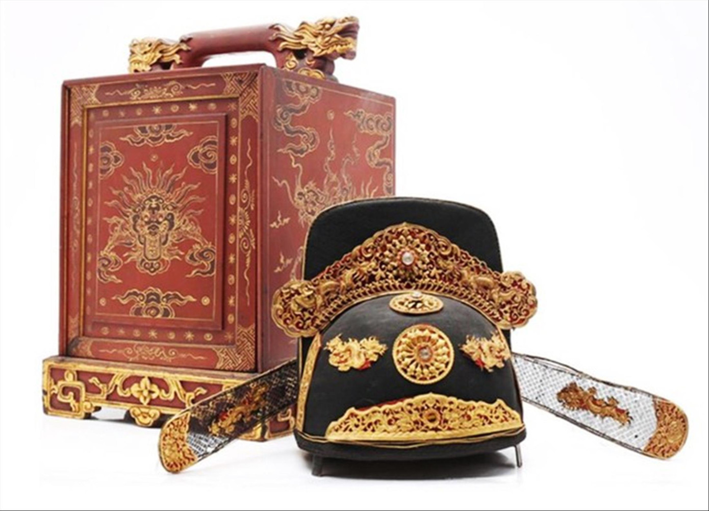 Cổ vật mũ quan triều Nguyễn hồi hương đầu năm 2022 sau một cuộc đấu giá tại Tây Ban Nha