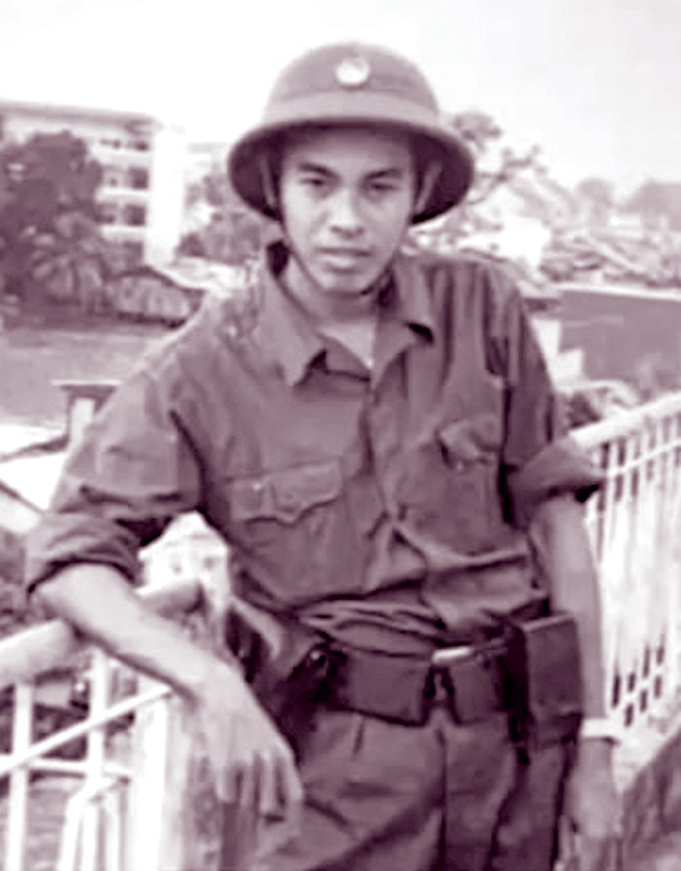 Lê Văn Thức trong màu áo quân Giải phóng
