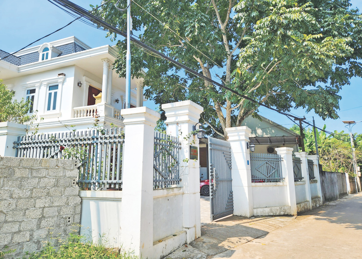 Căn nhà tổ ấm của gia đình anh Nguyễn Sỹ Lý