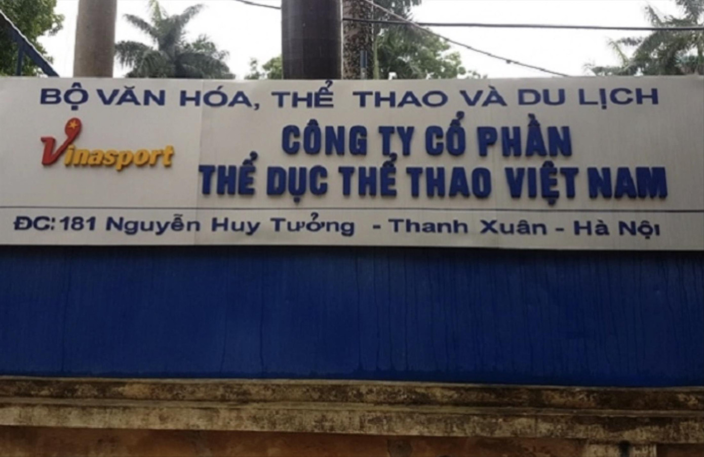 Trụ sở Công ty Cổ phần Thể dục Thể thao Việt Nam (Vinasport).