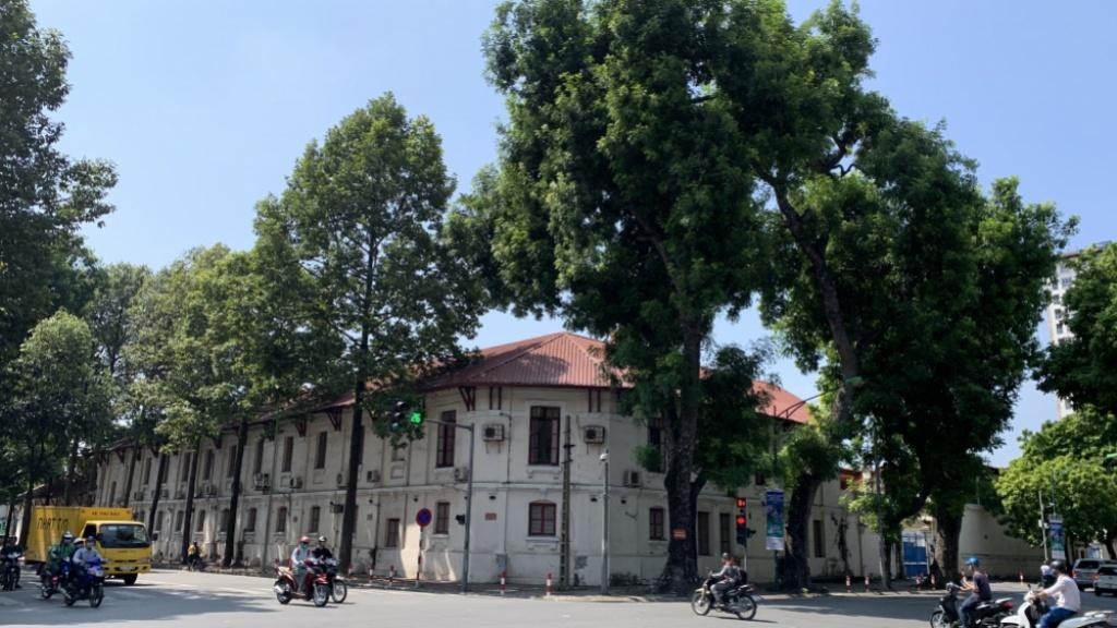 Nhà 61 Trần Phú khi chưa tháo dỡ