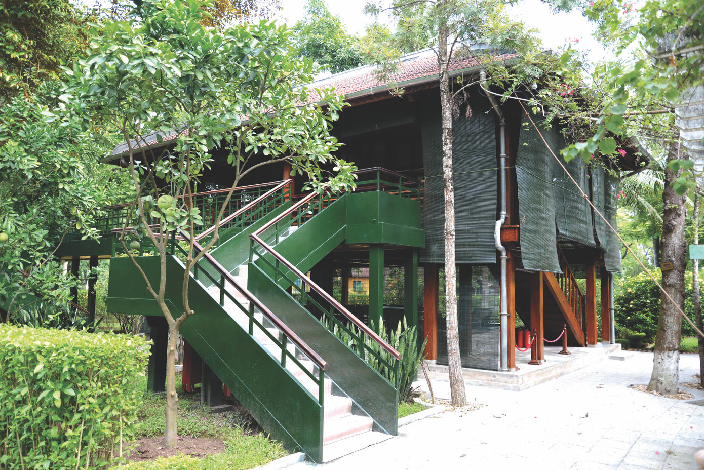 Ảnh: Khu di tích Chủ tịch Hồ Chí Minh tại Phủ Chủ tịch cung cấp.