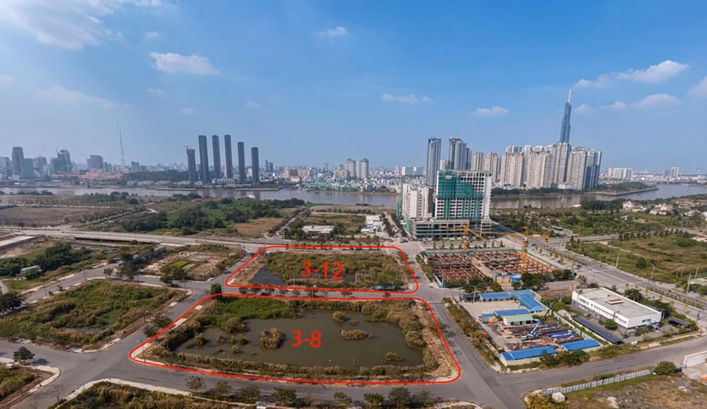 Khu đất ở Thủ Thiêm được mang ra đấu giá Khu đất ở Thủ Thiêm được mang ra đấu giá
