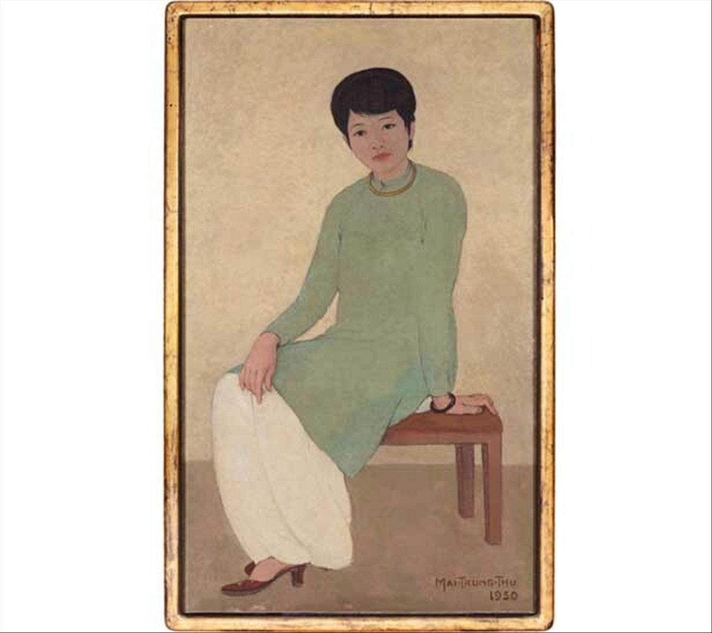 Bức Chân dung cô Phượng trị giá hơn 72 tỷ đồng là tranh Việt đắt nhất trên sàn đấu giá. Bức Chân dung cô Phượng trị giá hơn 72 tỷ đồng là tranh Việt đắt nhất trên sàn đấu giá.