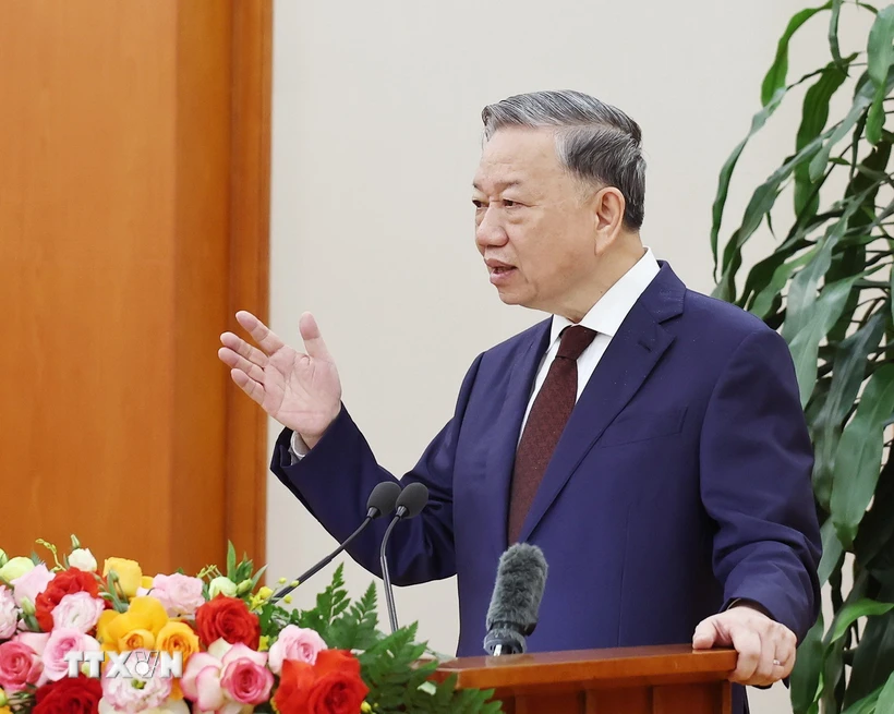 Tổng Bí thư Tô Lâm. Ảnh: Thống Nhất/TTXVN.