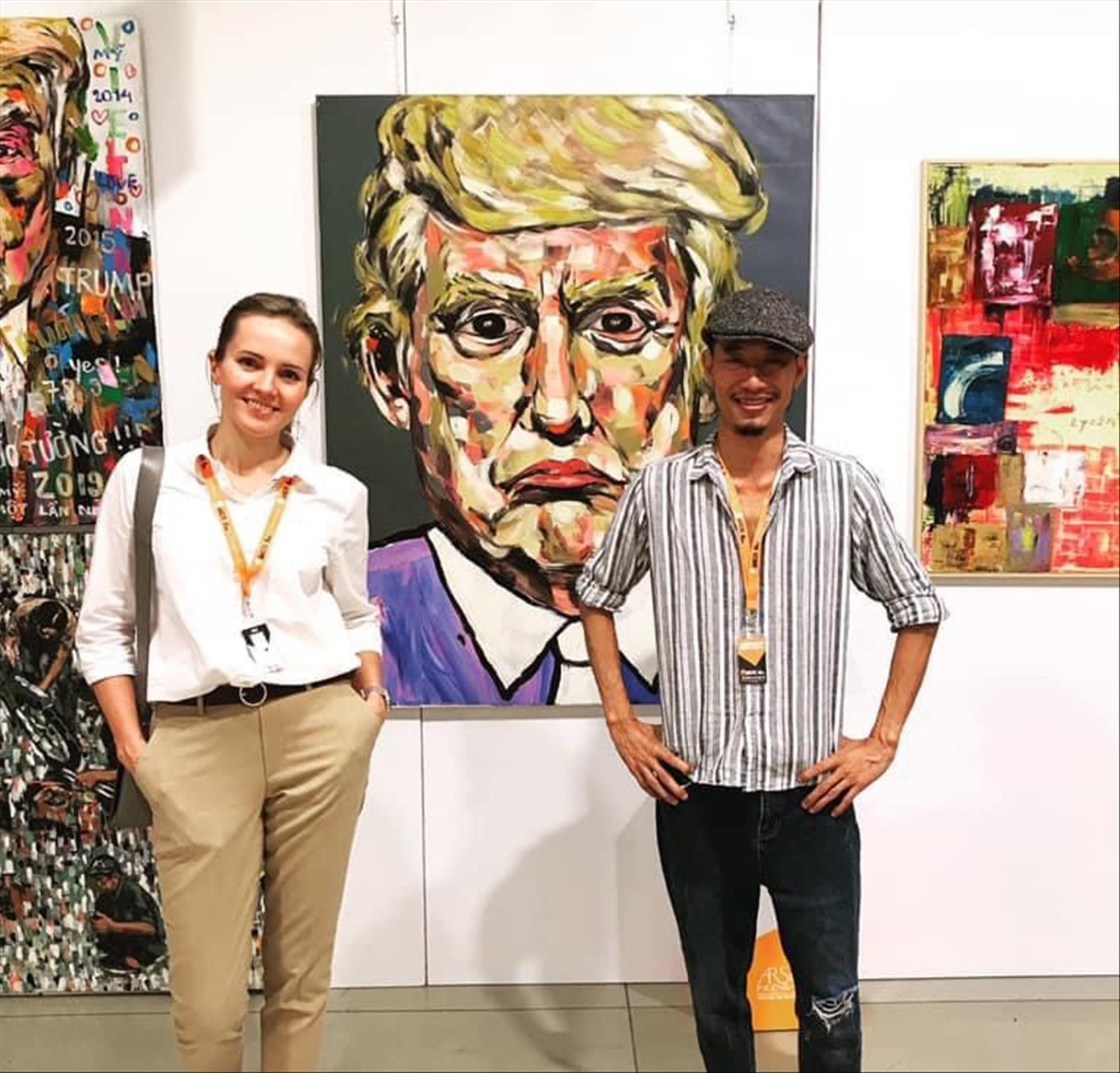 Trần Lâm Bình tại Florence Bienale 2019