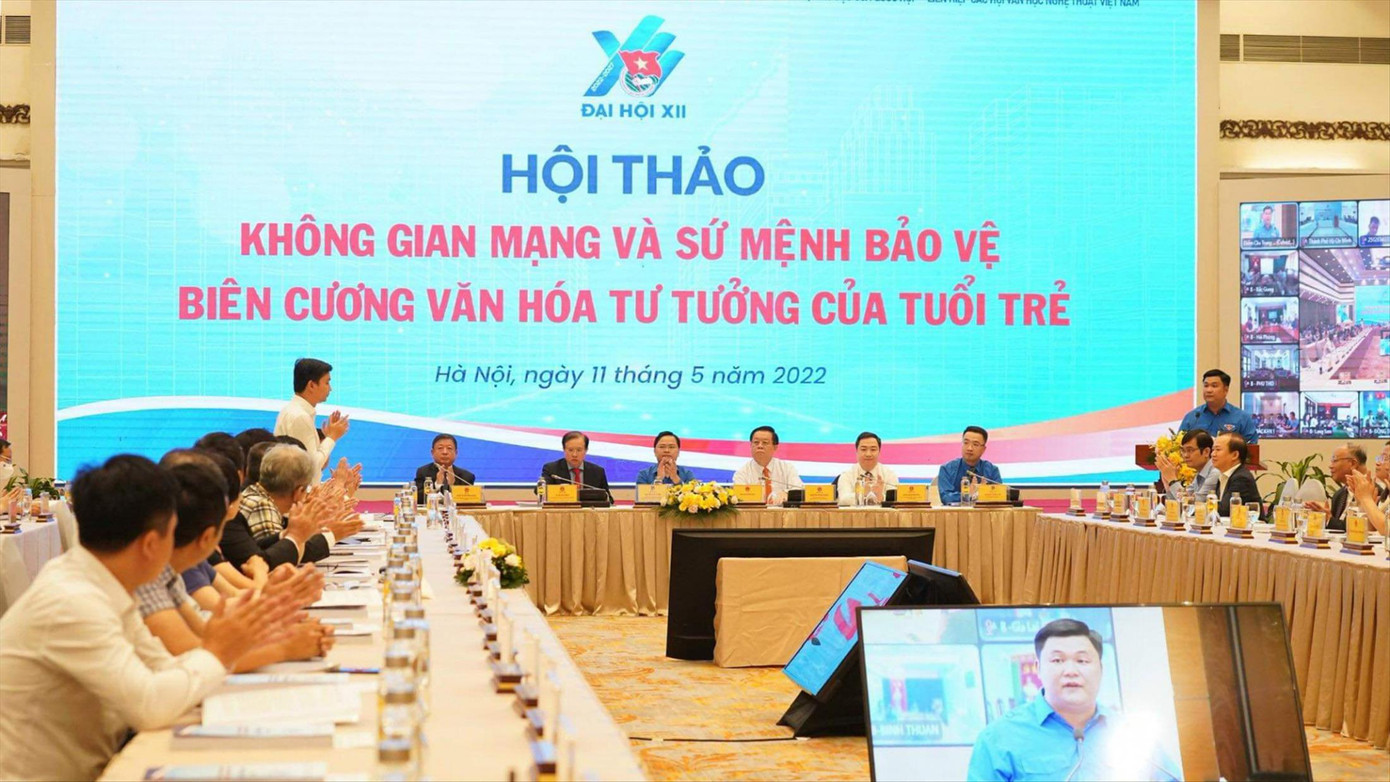 Hội thảo “Không gian mạng và sứ mệnh bảo vệ biên cương văn hóa tư tưởng của tuổi trẻ” Hội thảo “Không gian mạng và sứ mệnh bảo vệ biên cương văn hóa tư tưởng của tuổi trẻ”