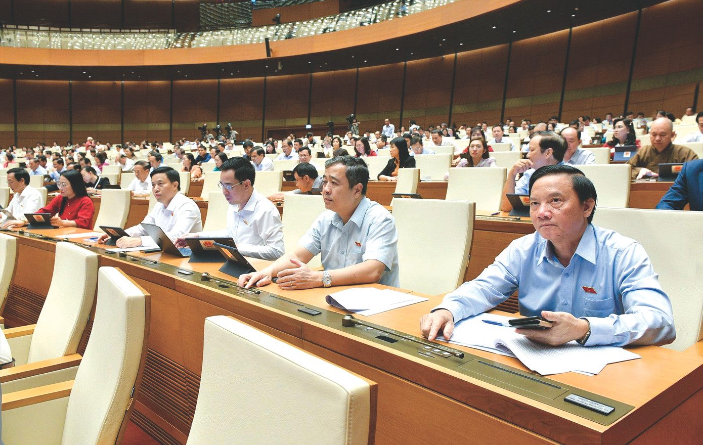 Quốc hội đã hoàn thành 114/137 nhiệm vụ nghiên cứu lập pháp Quốc hội đã hoàn thành 114/137 nhiệm vụ nghiên cứu lập pháp