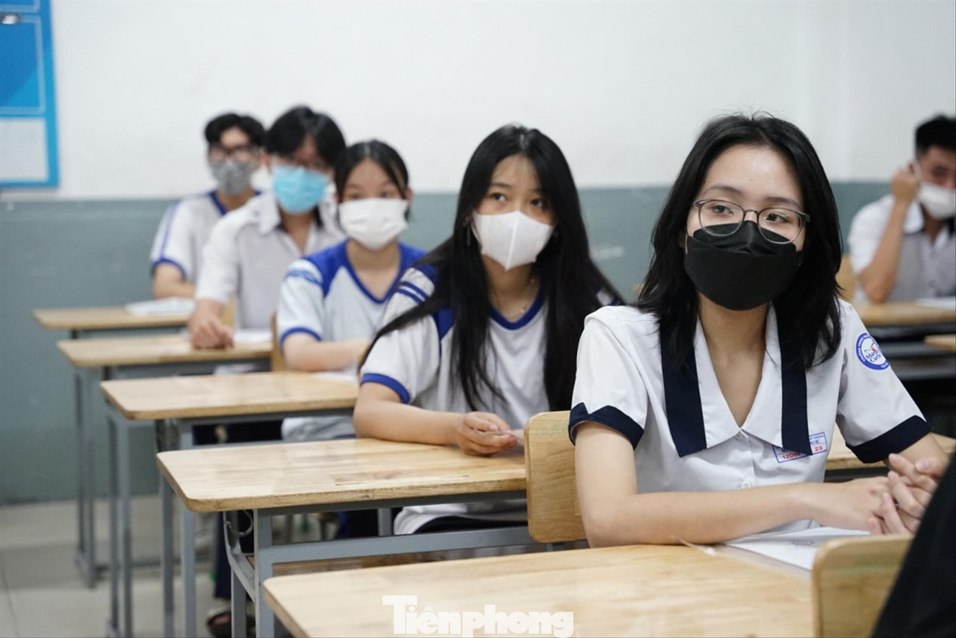 Thí sinh tham dự kỳ thi tốt nghiệp THPT năm 2022 ảnh: Phạm Nguyễn