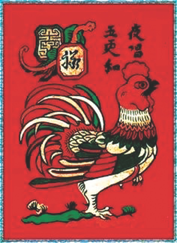 Tranh Tết làng Kim Hoàng; Tranh Nghê Ảnh: Tư liệu; Tranh gà (từ trên xuống dưới, từ trái sang phải) Tranh Tết làng Kim Hoàng; Tranh Nghê Ảnh: Tư liệu; Tranh gà (từ trên xuống dưới, từ trái sang phải)