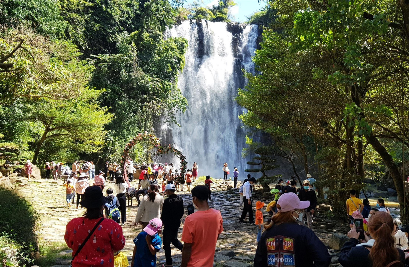 Thác Bobla-một trong những điểm đến hấp dẫn ở Đà Lạt Ảnh: KIM ANH