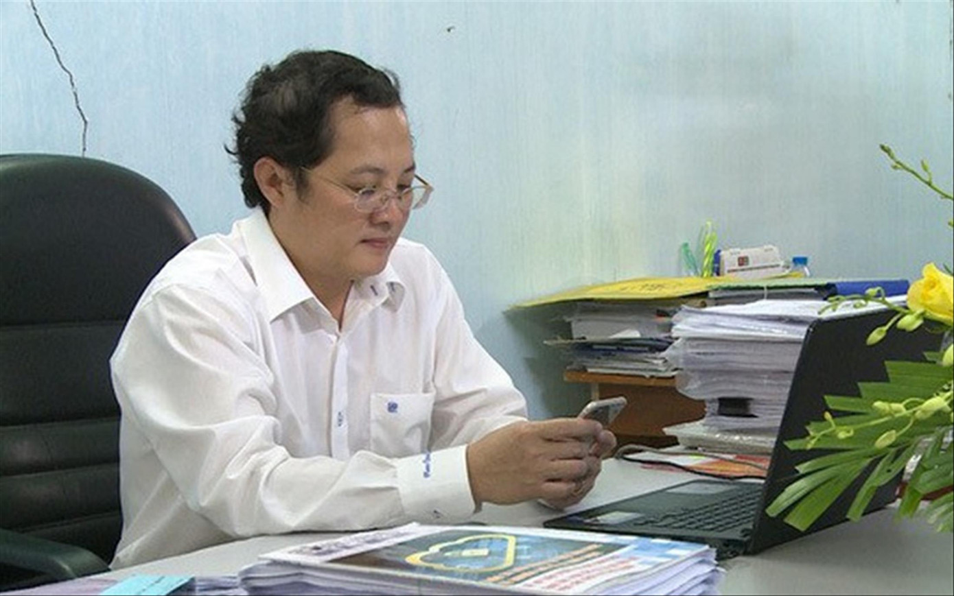 Ông Nguyễn Minh Quân khi còn đương chức