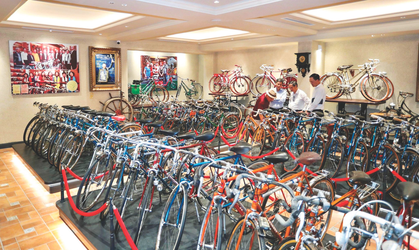 Khu trưng bày hơn 300 xe đạp Peugeot Khu trưng bày hơn 300 xe đạp Peugeot