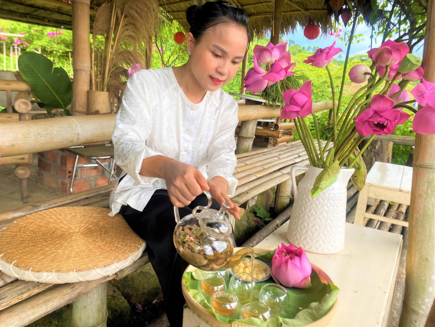 Chị Nguyễn Thị Hiền bén duyên với vùng đất Krông Nô Chị Nguyễn Thị Hiền bén duyên với vùng đất Krông Nô