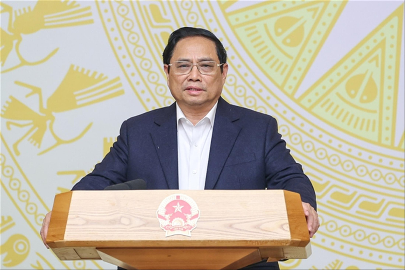 Thủ tướng Phạm Minh Chính phát biểu tại phiên họp. Ảnh: NB Thủ tướng Phạm Minh Chính phát biểu tại phiên họp. Ảnh: NB