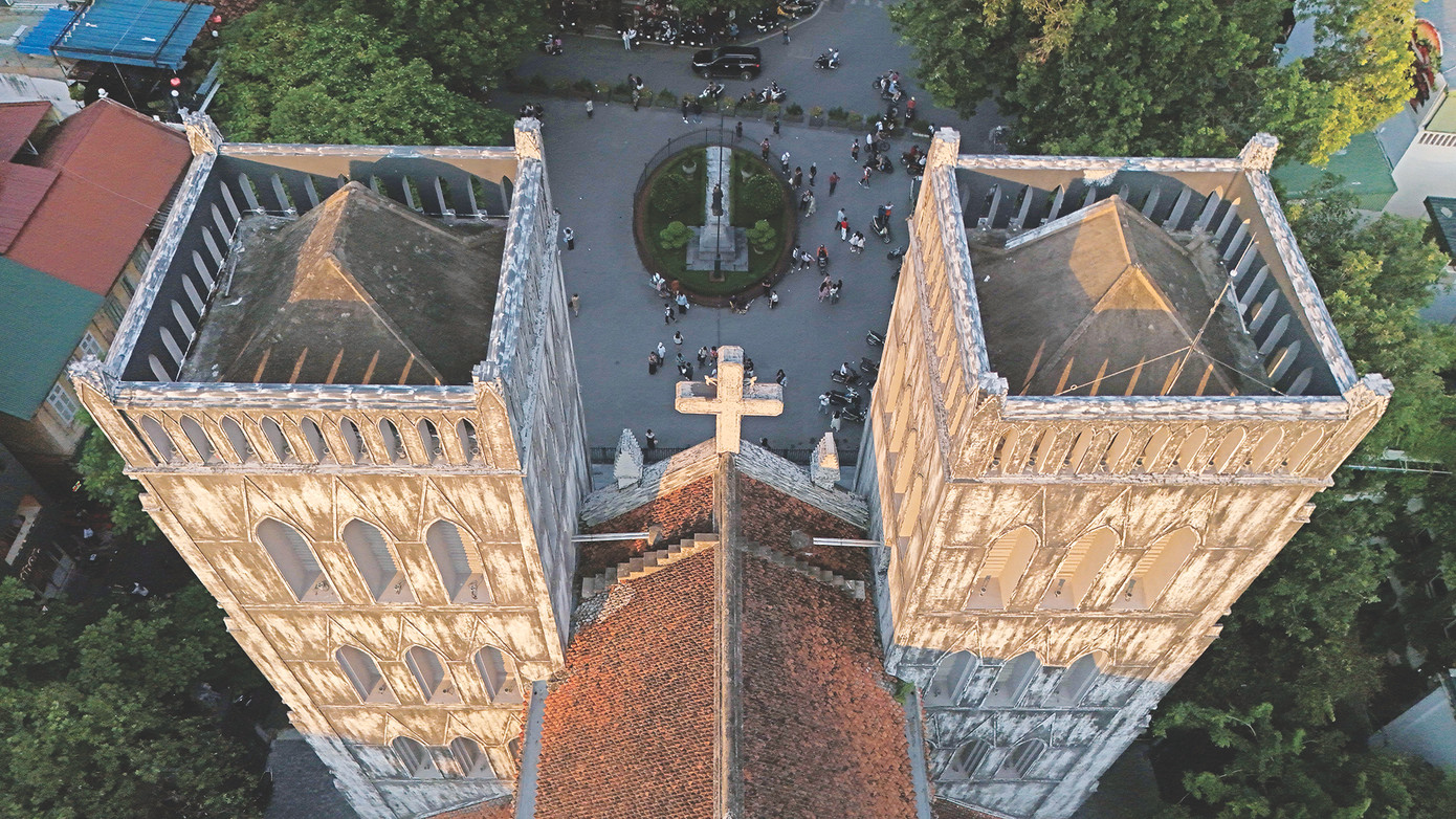 Một góc Nhà thờ Lớn Hà Nội Một góc Nhà thờ Lớn Hà Nội