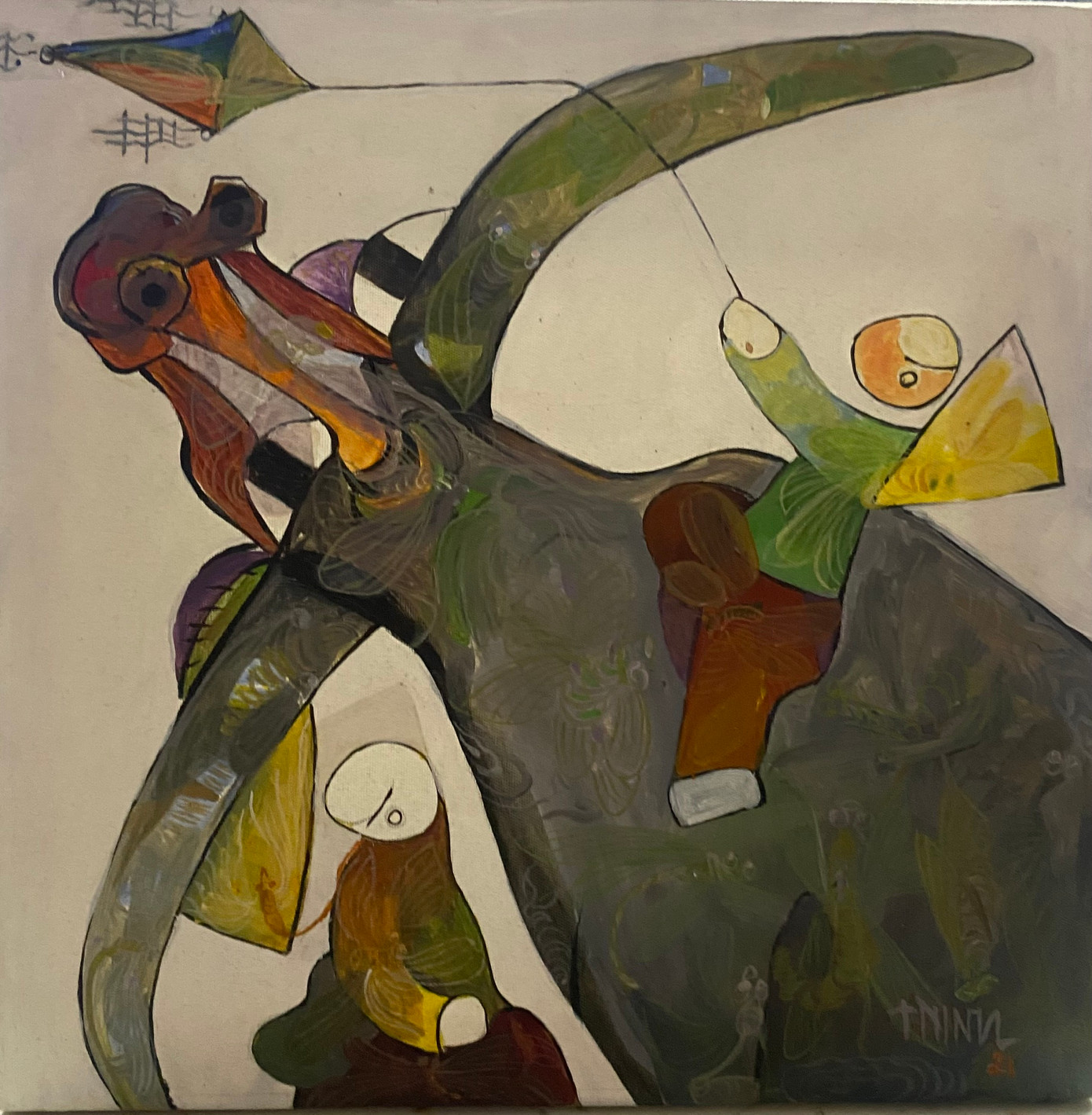 Mục đồng của họa sĩ Từ Ninh