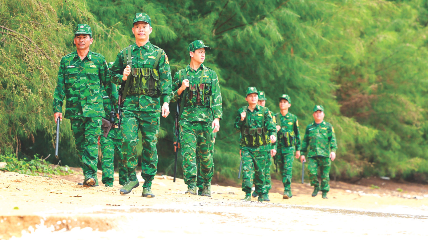 Những ngày Tết, Đồn Biên phòng đảo Trần tăng cường tuần tra, sẵn sàng chiến đấu Những ngày Tết, Đồn Biên phòng đảo Trần tăng cường tuần tra, sẵn sàng chiến đấu