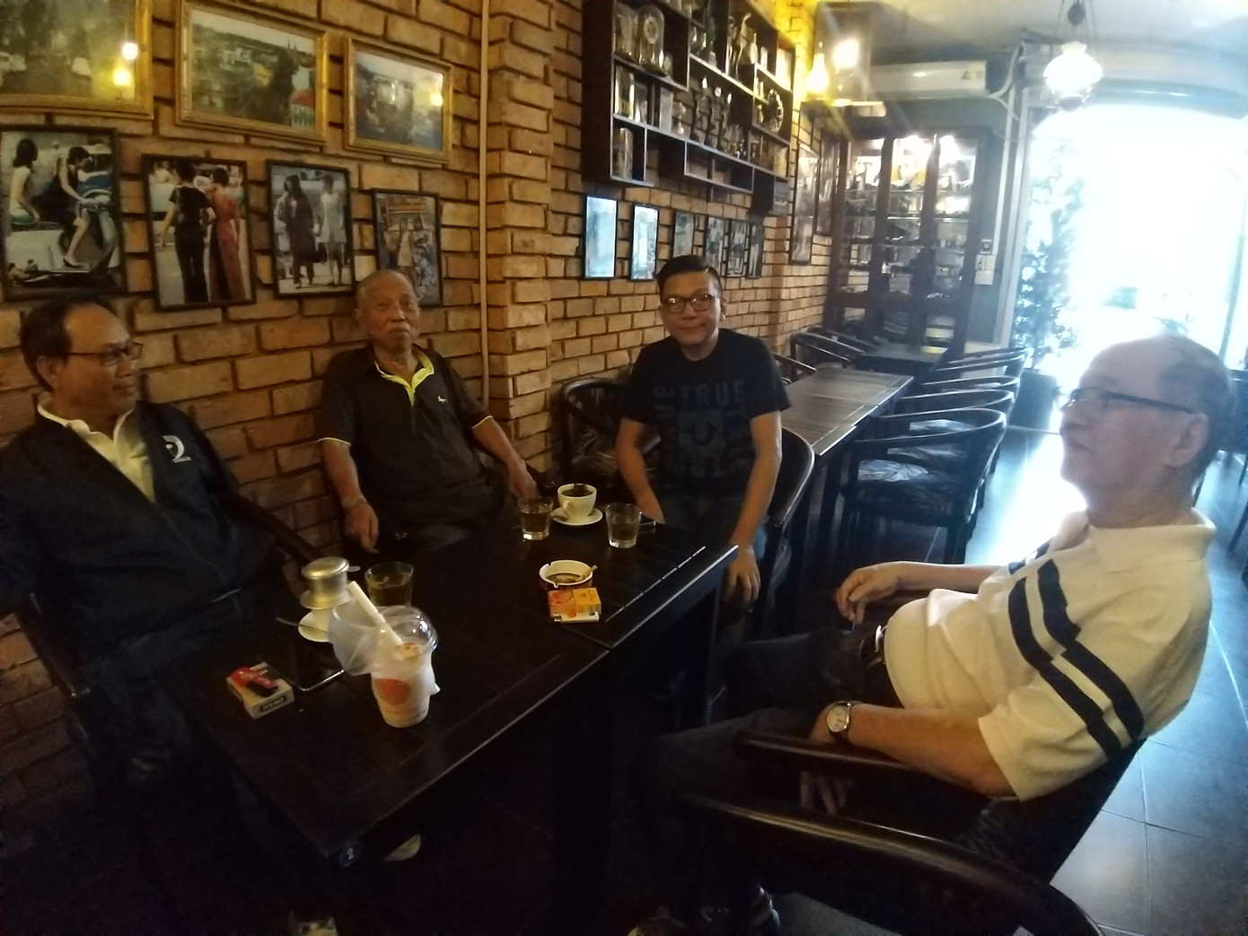 Trúc Lê, Tiến Luân, Thái Thịnh, Hàn Châu (từ trái qua)