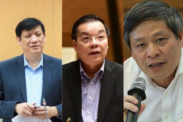 Ông Nguyễn Thanh Long (cựu Bộ trưởng Bộ Y tế), ông Chu Ngọc Anh (cựu Chủ tịch UBND TP Hà Nội, cựu Bộ trưởng Bộ KH&amp;CN) và ông Phạm Công Tạc (cựu Thứ trưởng Bộ KH&amp;CN) vừa bị khởi tố, bắt tạm giam vì có liên quan đến sai phạm xảy ra tại Công ty Việt Á