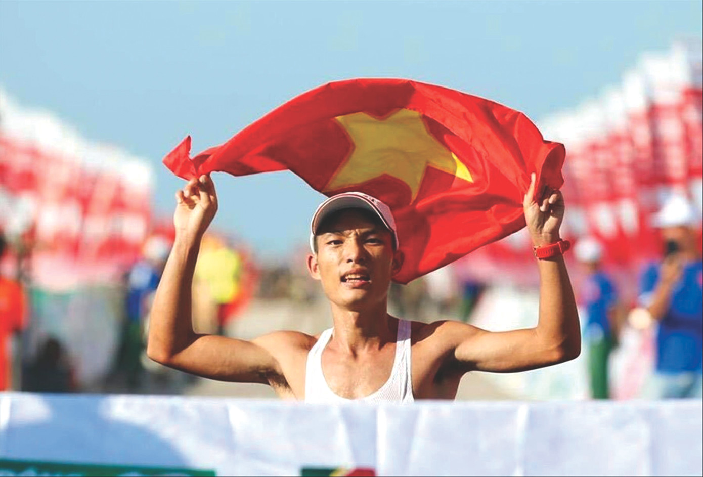 Hoàng Nguyên Thanh là ứng viên số 1 ở nội dung marathon. Ảnh: Như Ý