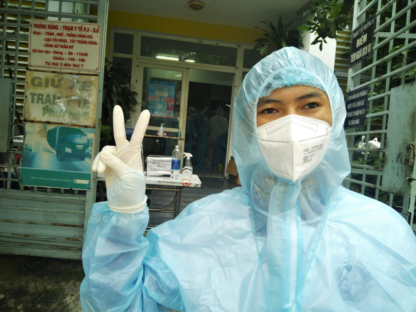 Sinh viên Đại học Y Thái Bình Nguyễn Đình Minh đã làm việc 1 tháng tại phường 8