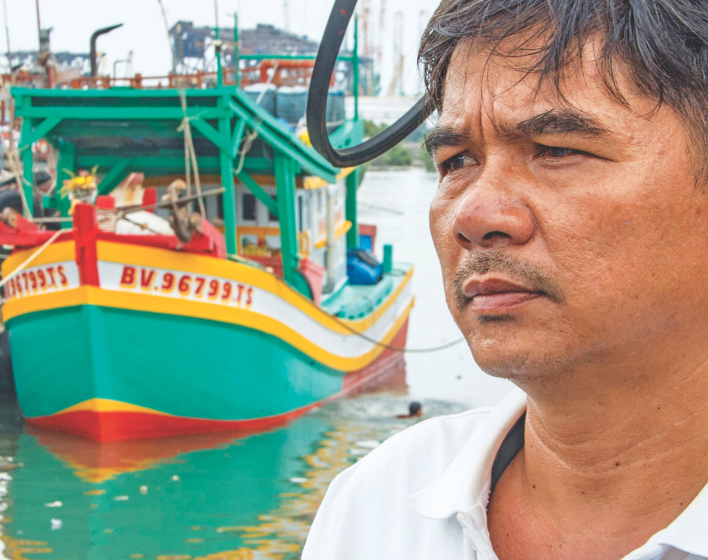 Ngư dân Nguyễn Văn Hải, lưu dân Bình Định nhiều chục năm ở đất Vũng Tàu ảnh: Văn Chương Ngư dân Nguyễn Văn Hải, lưu dân Bình Định nhiều chục năm ở đất Vũng Tàu ảnh: Văn Chương