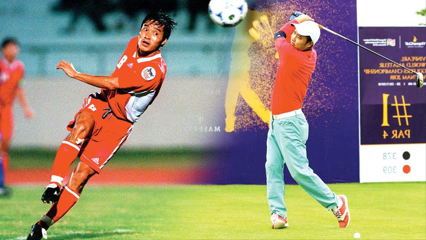 Nguyễn Hồng Sơn, từ sân bóng đá tới sân golf