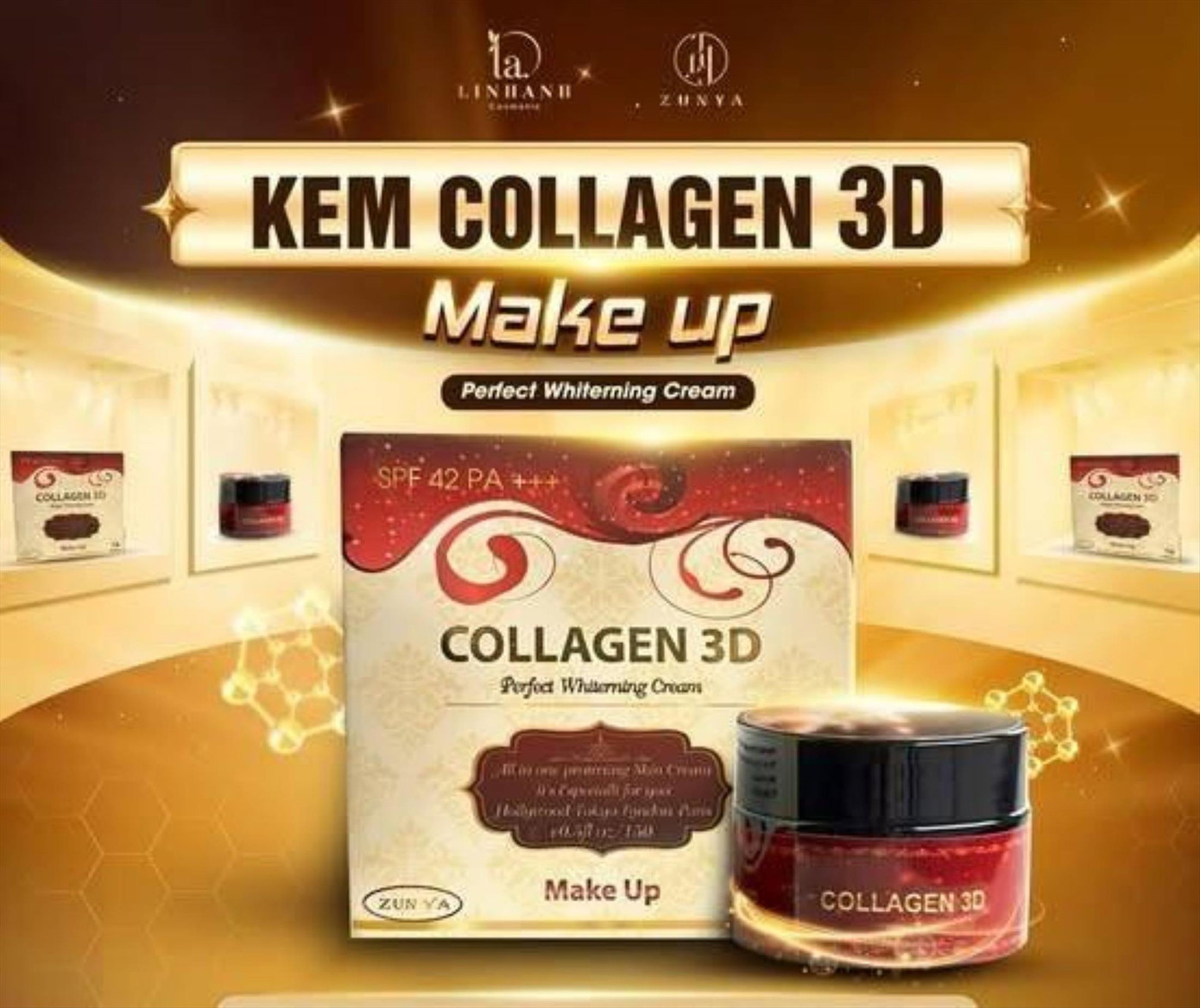 Sản phẩm mĩ phẩm của Cty Linh Anh vi phạm bị Cục Quản lí Dược yêu cầu thu hồi để tiêu hủy.