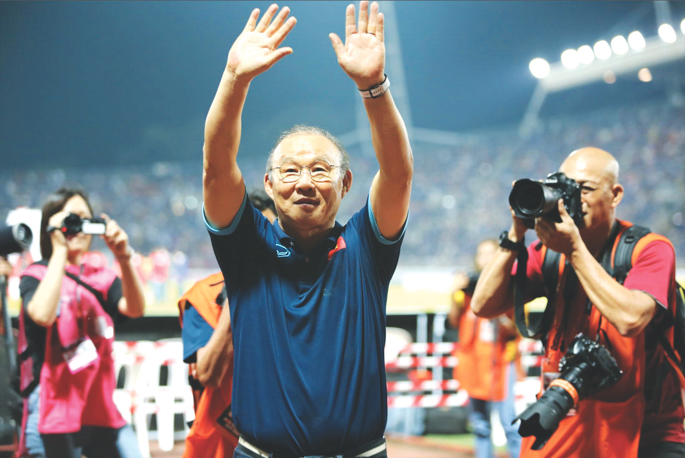 Sự ra đi của HLV Park Hang-seo khép lại một hành trình kỳ diệu, đồng thời mở ra một giai đoạn mới cho bóng đá Việt Nam. Ảnh: Hữu Phạm Sự ra đi của HLV Park Hang-seo khép lại một hành trình kỳ diệu, đồng thời mở ra một giai đoạn mới cho bóng đá Việt Nam. Ảnh: Hữu Phạm