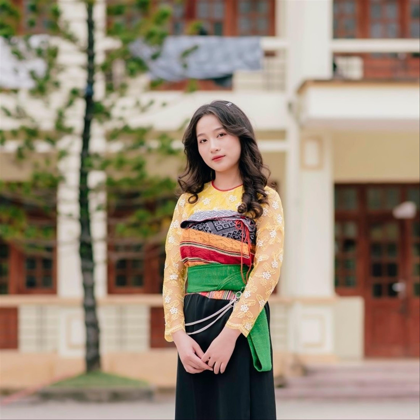 Vi Thị Thu. Ảnh: Lường Toán Vi Thị Thu. Ảnh: Lường Toán