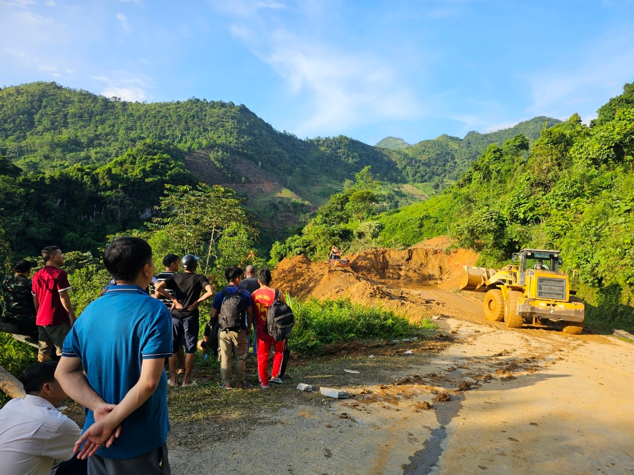 Hà Giang và các tỉnh vùng núi phía Bắc tiếp tục đối mặt với khả năng xảy ra lũ quét, sạt lở đất trong đợt mưa từ 18-20/7. Ảnh: Hân Nguyễn
