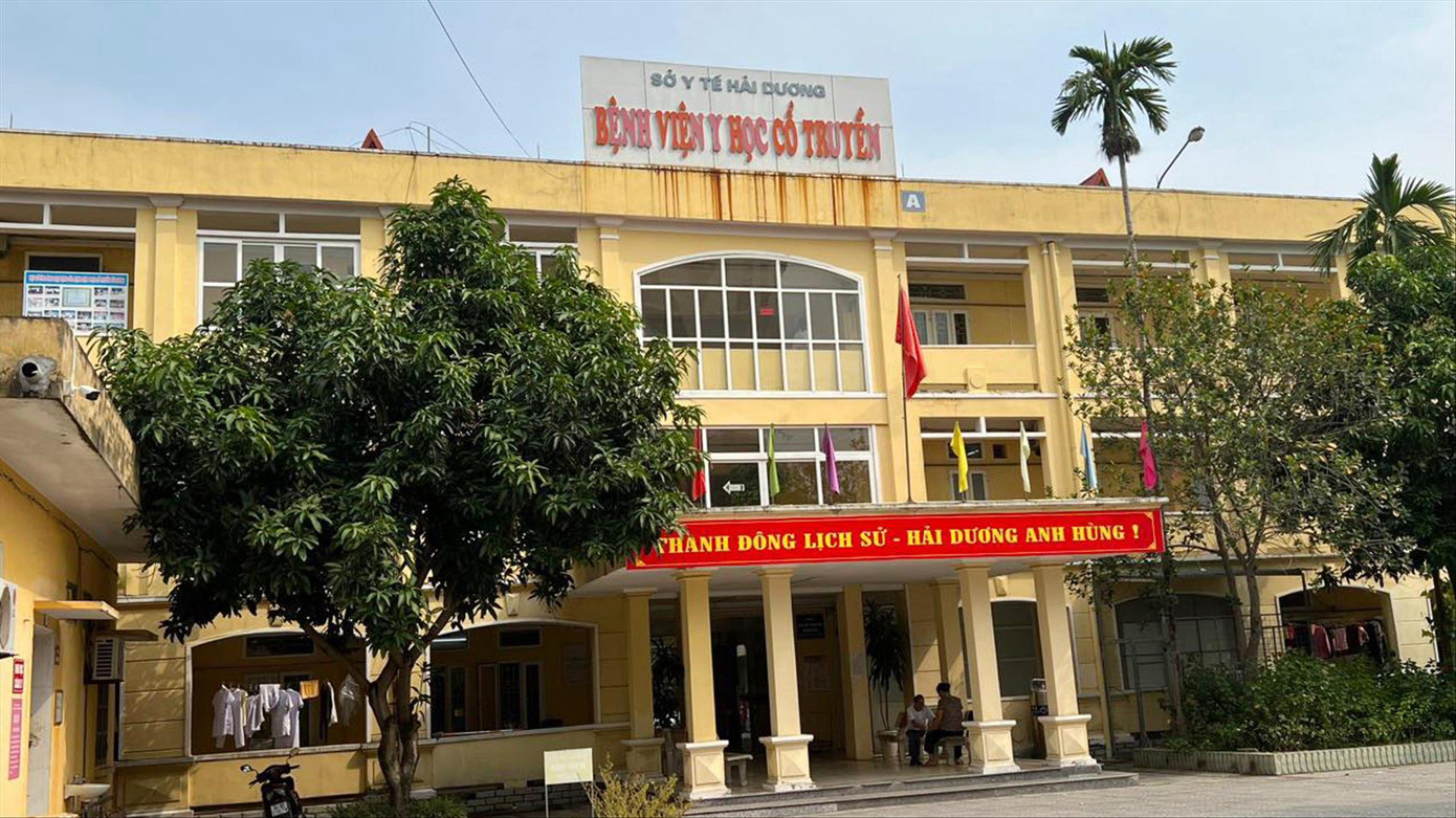 Bệnh viện Y học Cổ truyền tỉnh Hải Dương Ảnh: Nguyễn Hoàn.
