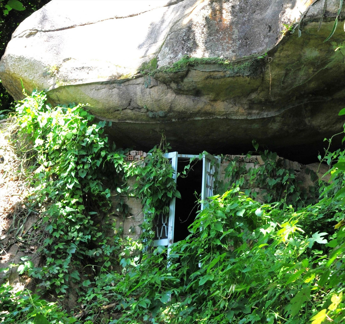 Một am đá trong núi Thị Vải. Ảnh: Nguyên Anh